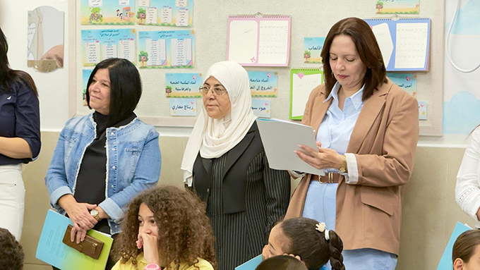 اختيار مدرسة المستقبل على مستوى الدولة من بين مدارس عربية ويهودية ضمن مشروع ייסודי עכשווי
